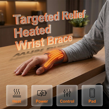 ⚡50% OFF !!🔥🧑‍⚕️Heated Massage Wrist Brace for Pain Relief