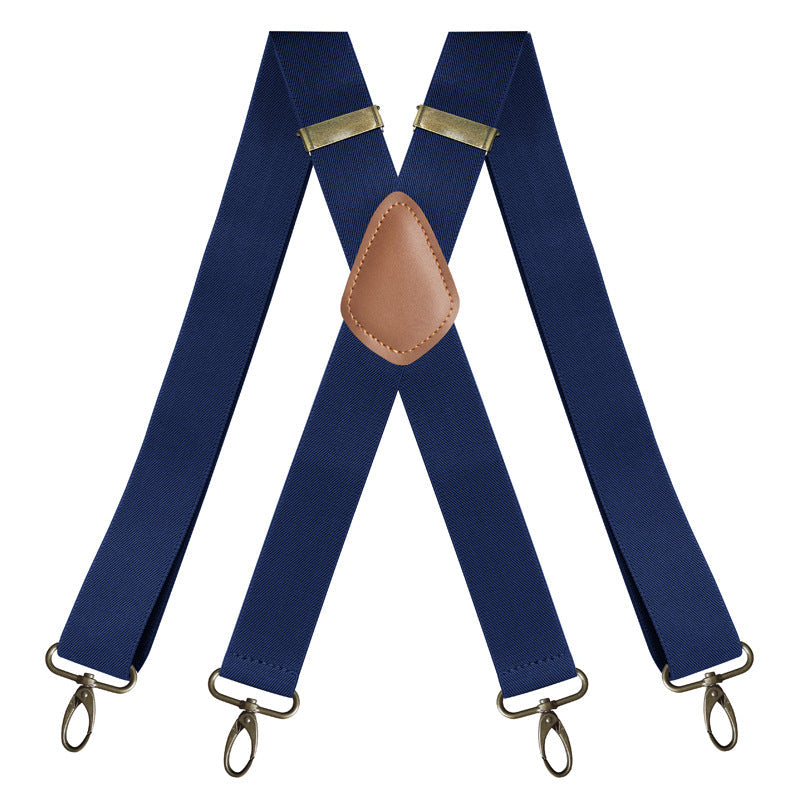 📢LAST DAY BUY 2 GET 1 FREE!⏰Men's X-Back Suspenders with Hook Clips