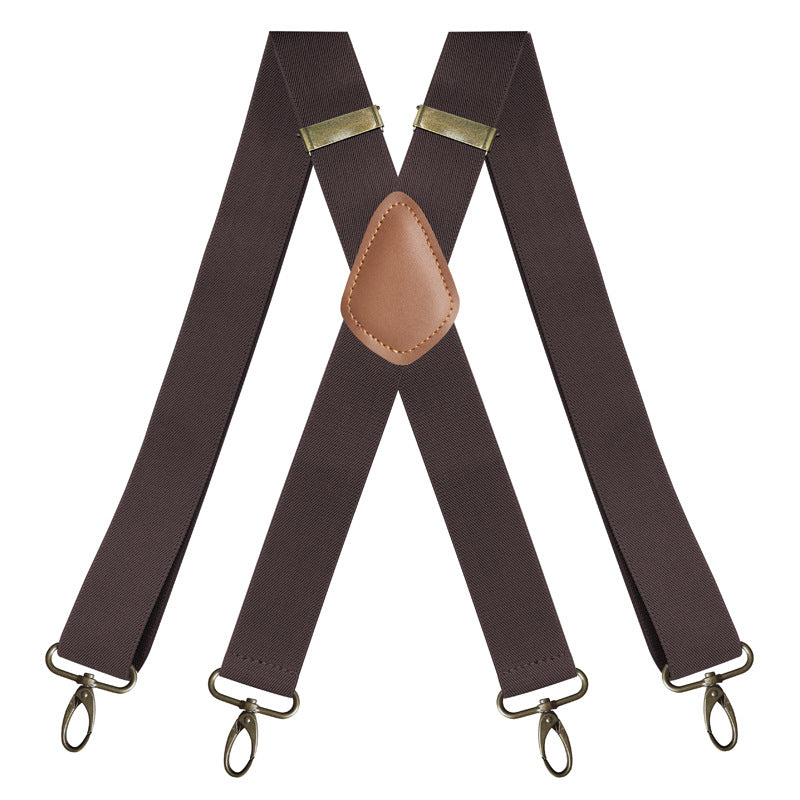 📢LAST DAY BUY 2 GET 1 FREE!⏰Men's X-Back Suspenders with Hook Clips