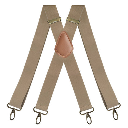 📢LAST DAY BUY 2 GET 1 FREE!⏰Men's X-Back Suspenders with Hook Clips