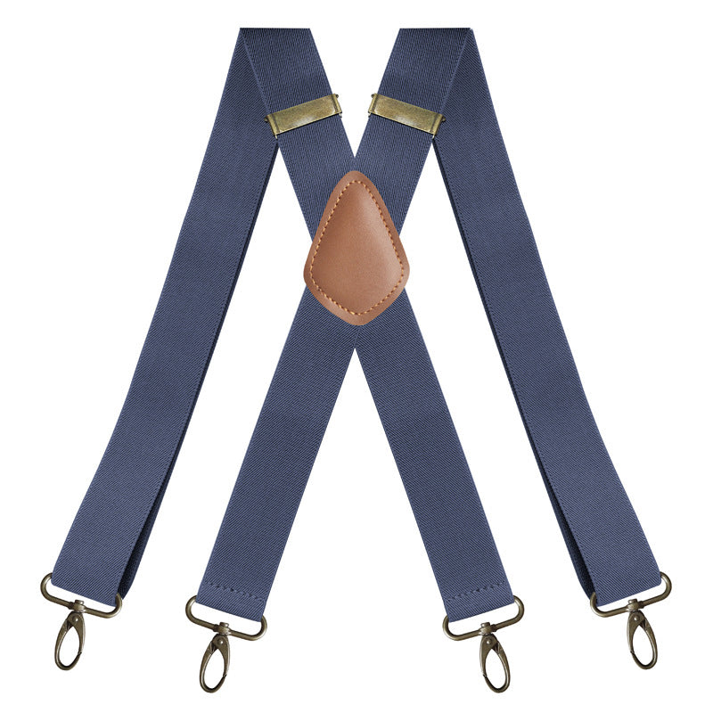 📢LAST DAY BUY 2 GET 1 FREE!⏰Men's X-Back Suspenders with Hook Clips