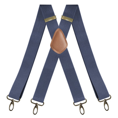 📢LAST DAY BUY 2 GET 1 FREE!⏰Men's X-Back Suspenders with Hook Clips