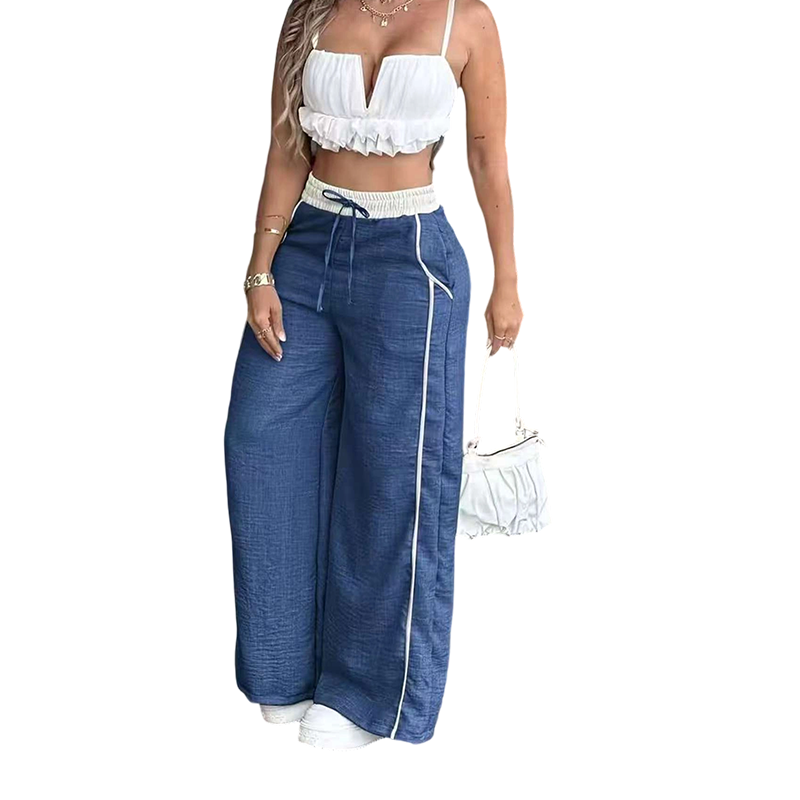🔥👖 Women’s High-Waist Wide-Leg Pants – Comfort & Style All Day ✨