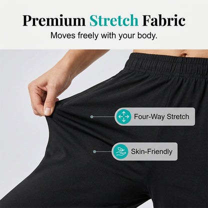 🏆👖 Summer Hot Sale 50% OFF NOW! ⏳ Women's Casual Quick-Dry Stretchy Capri Pants – Lightweight, breathable & perfect for travel, yoga or everyday wear ✨