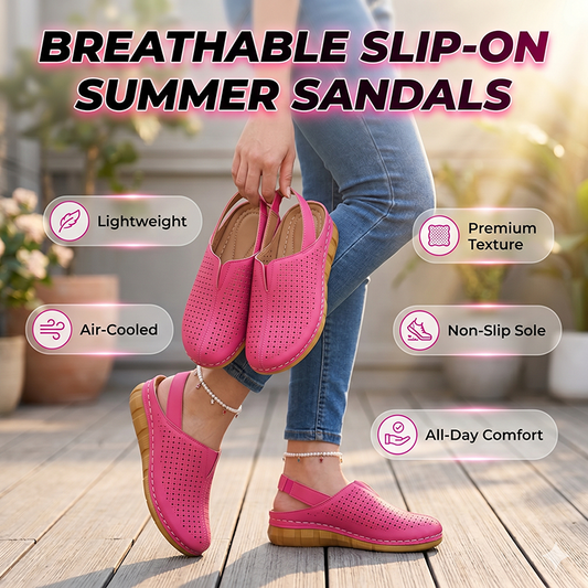 ⏳Limited-time 50% off⏰Women’s Perforated Sandals🏖️👡