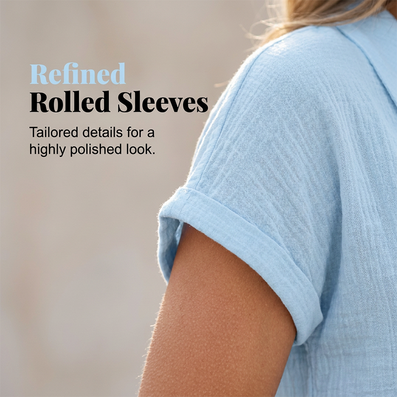 ⌛Limited-time offer-Women's Loose Fit Summer Knit Tee
