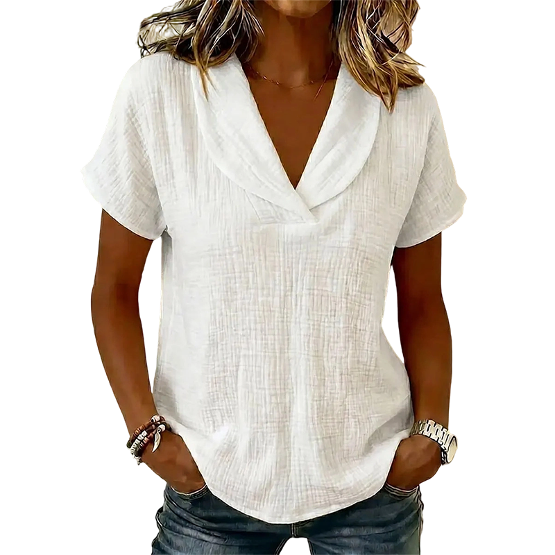 ⌛Limited-time offer-Women's Loose Fit Summer Knit Tee