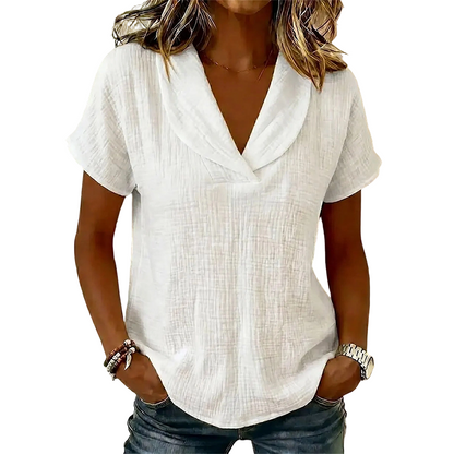 ⌛Limited-time offer-Women's Loose Fit Summer Knit Tee