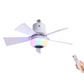 🔥💡 LAST DAY – 50% OFF!Smart Ceiling Fan Light – Bluetooth Speaker, 16M RGB Colors, E27 fit – breeze & beats in one. 🎵🌀✨