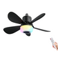 🔥💡 LAST DAY – 50% OFF!Smart Ceiling Fan Light – Bluetooth Speaker, 16M RGB Colors, E27 fit – breeze & beats in one. 🎵🌀✨