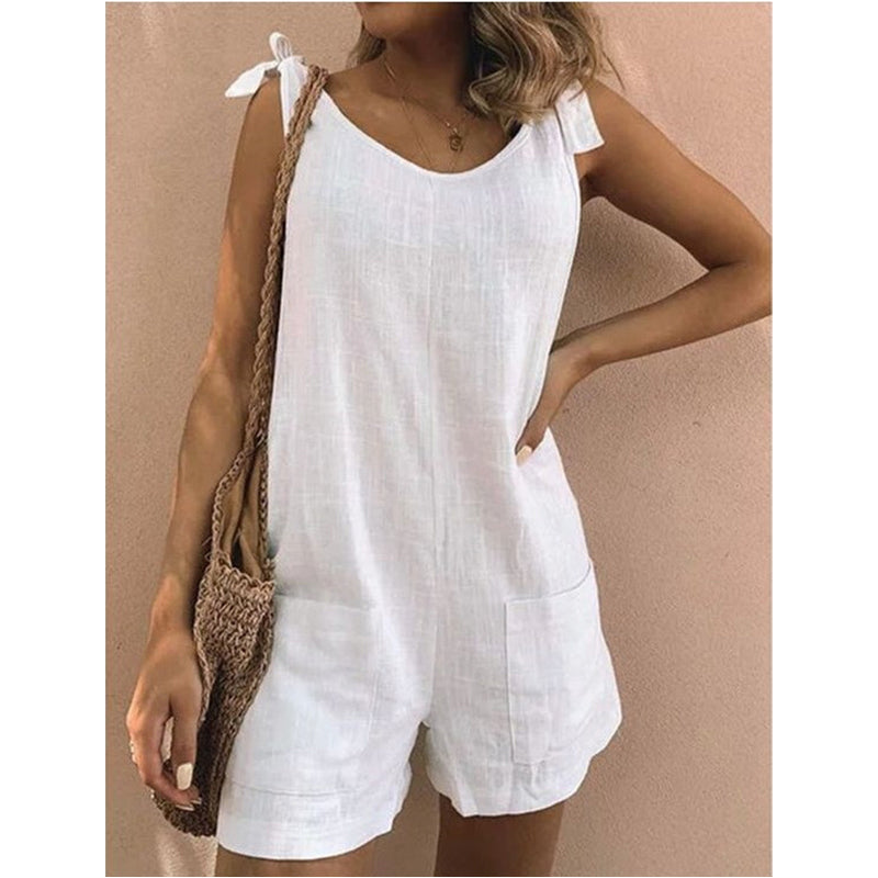 Women's Breathable Casual Sleeveless Romper