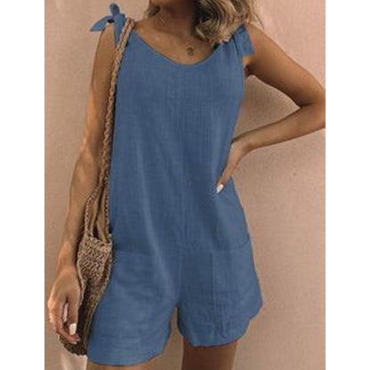 Women's Breathable Casual Sleeveless Romper