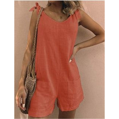 Women's Breathable Casual Sleeveless Romper