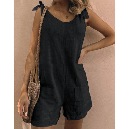Women's Breathable Casual Sleeveless Romper