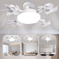 🏆LAST DAY SALE 50% OFF!! 🌬️💡Remote-Controlled LED Ceiling Fan Light🏡✨