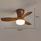 🏆LAST DAY SALE 50% OFF!! 🌬️💡Remote-Controlled LED Ceiling Fan Light🏡✨
