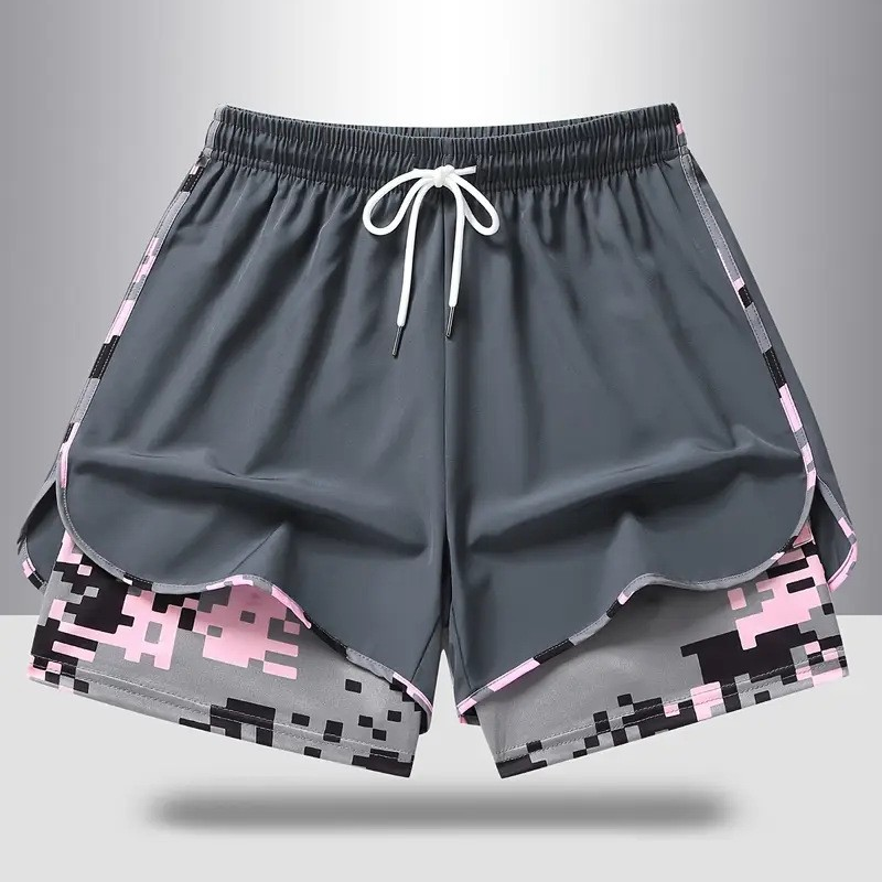 🎉 2026 Sale — Over 30,000 Sold! 🏃‍♀️ Women's Casual Athletic Shorts with Built-in Liner – 2-in-1 Design 💪