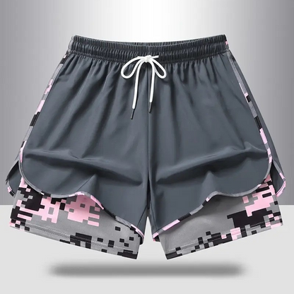🎉 2026 Sale — Over 30,000 Sold! 🏃‍♀️ Women's Casual Athletic Shorts with Built-in Liner – 2-in-1 Design 💪