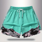 🎉 2026 Sale — Over 30,000 Sold! 🏃‍♀️ Women's Casual Athletic Shorts with Built-in Liner – 2-in-1 Design 💪