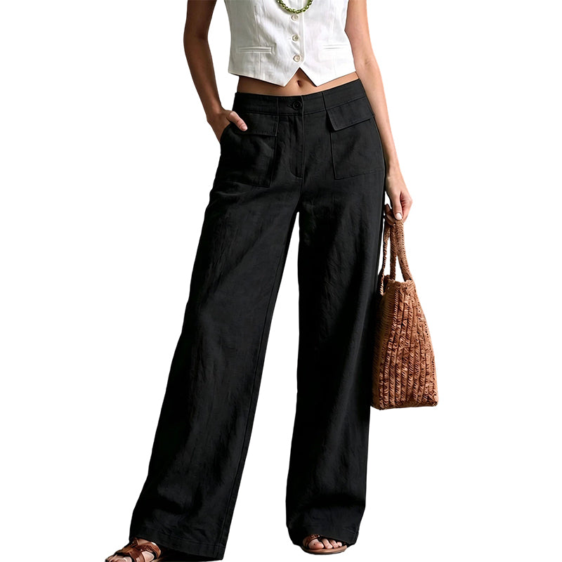 ⌛Limited-Time Offer-Women's Casual Cotton Linen Loose-Fitting Pants