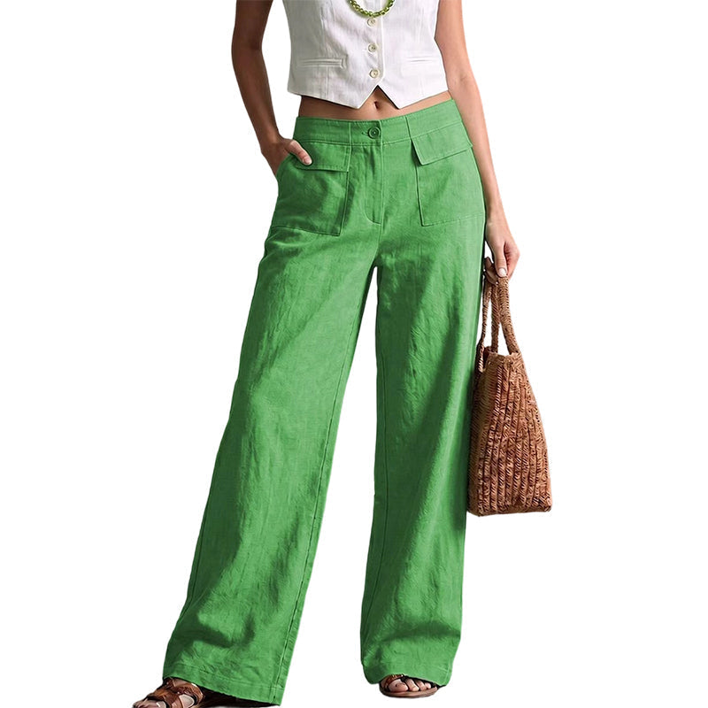 ⌛Limited-Time Offer-Women's Casual Cotton Linen Loose-Fitting Pants