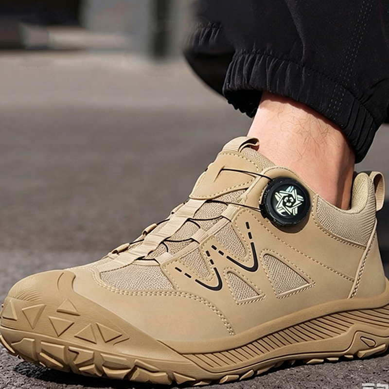 ⏳Time-Limited Special⏰Men’s Steel Toe Safety Shoes – Quick-Lace Tech • Waterproof • Slip-Resistant • All-Day Comfort 😎🛡️