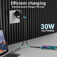 🎉 New Hot Sale — Over 50,000 Sold!🔌3-in-1 Wireless Wall Charger for Watch – 30W Fast Charge & Magnetic Dock ⚡