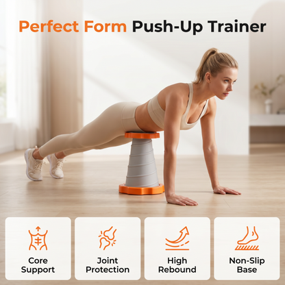 Push Up Auxiliary Trainer with High Rebound Spring