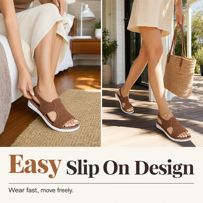 🔥New Arrivals & Best Sellers-Women's Casual Comfort Peep Toe Sandals
