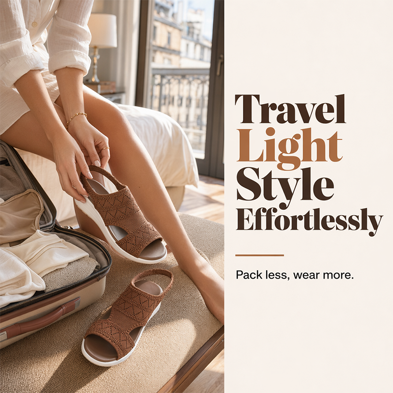 🔥New Arrivals & Best Sellers-Women's Casual Comfort Peep Toe Sandals