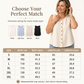 Women's Sleeveless Button-Down Tank Top