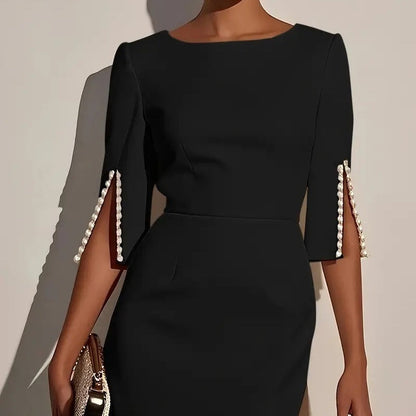 ✨New Arrival✨Sophisticated Pencil Dress – Straight Cut Design for Effortless