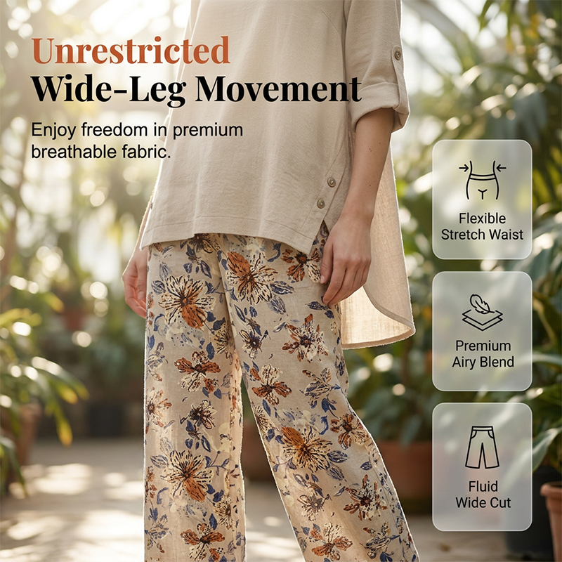🌈2026 Summer Hot Sale 50% OFF!✨Women's Cotton Linen Half Sleeve Top ＆ Pants Set