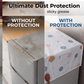Refrigerator Top Dust Cover – Dust-proof, wipe-clean & universal fit – Keeps your fridge top spotless & protected ✨