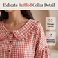 ⌛Limited-Time Offer-Women's Casual Gingham Print Top
