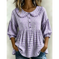 ⌛Limited-Time Offer-Women's Casual Gingham Print Top