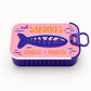 Creative Sardine Tin Jewelry Box