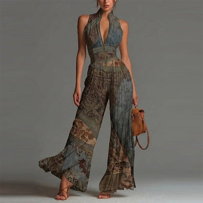📢⏰Flowing Pleated Jumpsuit