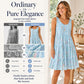 ⌛Limited-Time Offer-Women's Sleeveless O-Neck Tiered Midi Dress