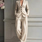 ⌛Limited-Time Offer-Women's Casual Blazer & Trousers 2-Piece Suit