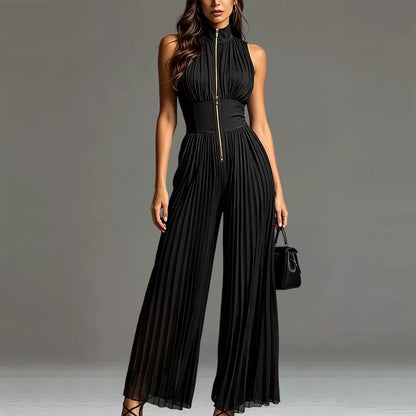 📢⏰Flowing Pleated Jumpsuit