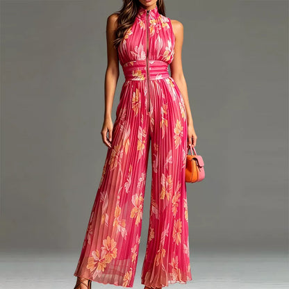 📢⏰Flowing Pleated Jumpsuit