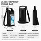 ⏳Time-Limited Special⏰Waterproof Touchscreen Dry Bag – IPX8 Phone Pouch for Swimming, Beach & Kayaking | Crystal Clear Anti-Fog Window