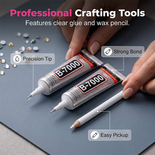 Dazzling 3mm Resin Rhinestone Kit
