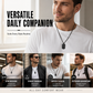 Men's Retro Stainless Steel Cross Tag Pendant