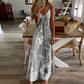 🌻 Women's Sunflower V-Neck Maxi Dress – Lightweight, Flowy & Perfect For Sunny Days ✨