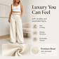 ⌛Limited-Time Offer-Women's High-Waisted Wide-Leg Pants with Contrast Trim