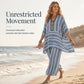 ⌛Limited-Time Offer-Women's Loose V-Neck Striped 2-Piece Casual Set