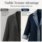 Seasonal Style🛍️Women’s Elegant Denim Spliced Ribbed Knit Coat