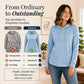 Women's Casual Hoodie with Drawstring & Pockets